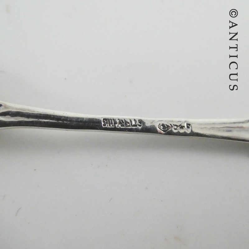 Small Silver Mustard Spoon.