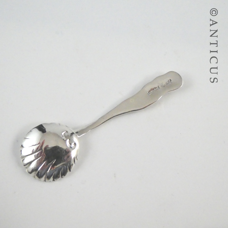 Small Silver Salt Spoon.