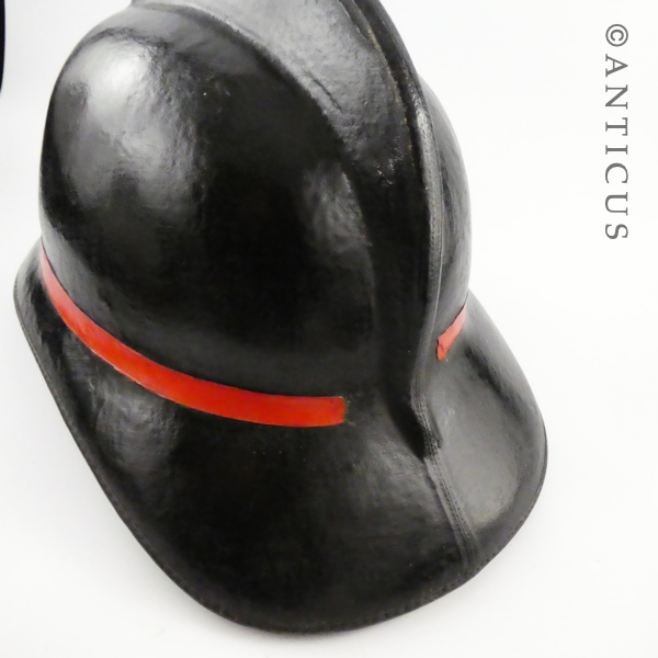 New Zealand Fireman's Helmet, 1955-1970.