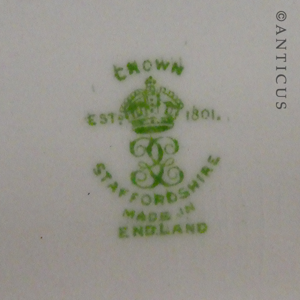 Vintage Dip Pen Inkstand, Porcelain