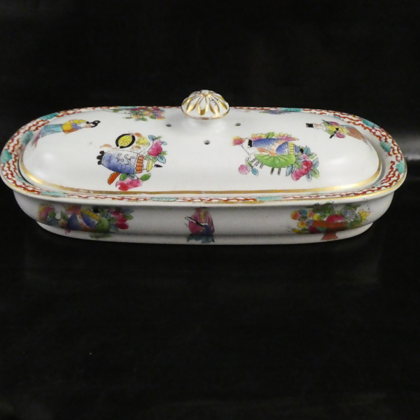 Victorian Era Long Soap Dish.