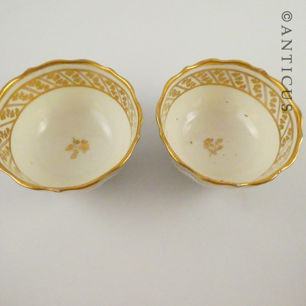 Pair of Antique Georgian-Period Teabowls.