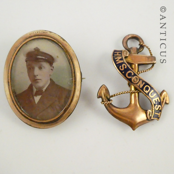 Two Items of Nautical Jewellery.