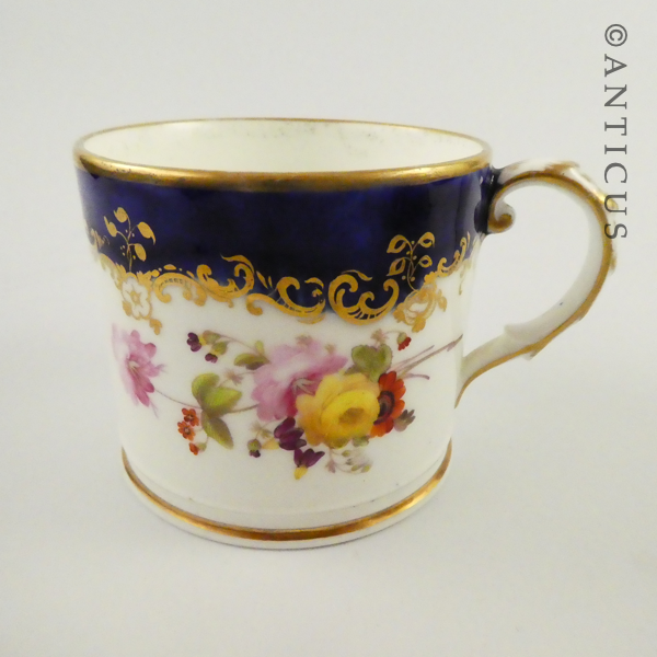 Late Georgian Coalport Mug.