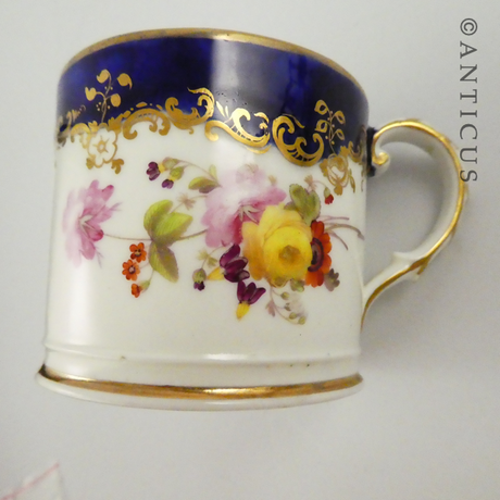 Late Georgian Coalport Mug.