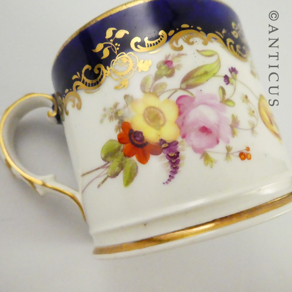 Late Georgian Coalport Mug.