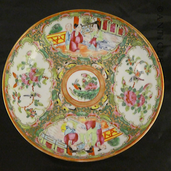 Early Famille Rose Saucer Dish.