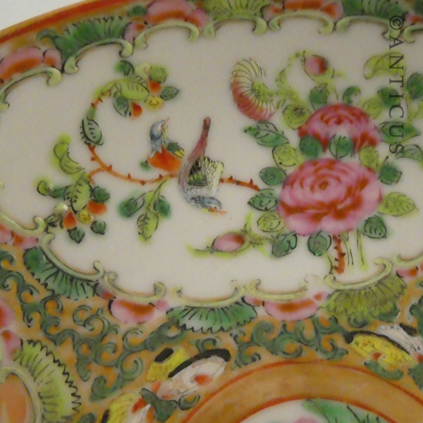 Early Famille Rose Saucer Dish.