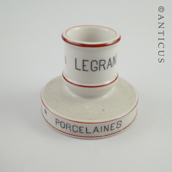 French Advertising Match Holder and Striker.