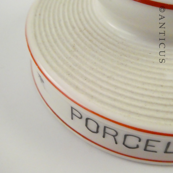 French Advertising Match Holder and Striker.