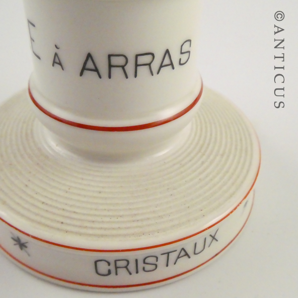 French Advertising Match Holder and Striker.