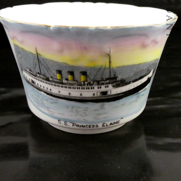 Shipping Cream and Sugar Bowl.