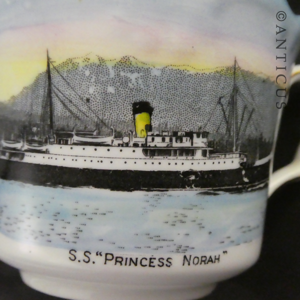 Shipping Cream and Sugar Bowl.