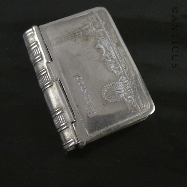 Vesta & Stamp Case , Blackpool Souvenir
