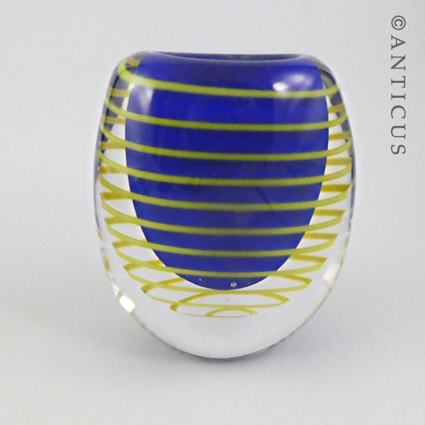 Höglund Cased Glass Vase.