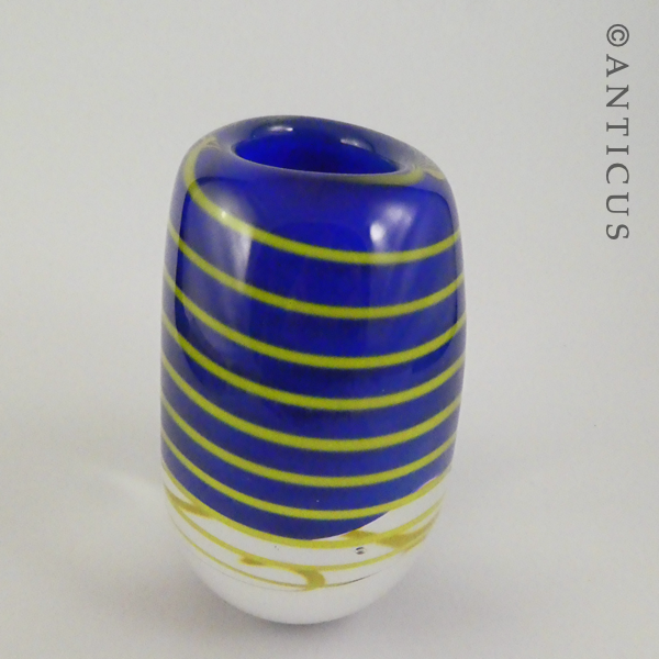 Höglund Cased Glass Vase.