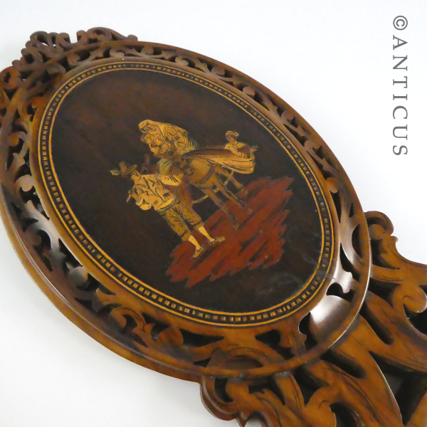 Early 1900s Sorrento Ware Mirror.