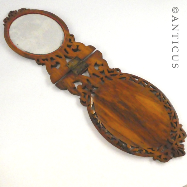 Early 1900s Sorrento Ware Mirror.