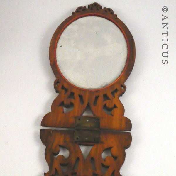 Early 1900s Sorrento Ware Mirror.