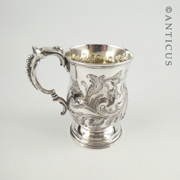 Sterling Silver Antique Christening Mug