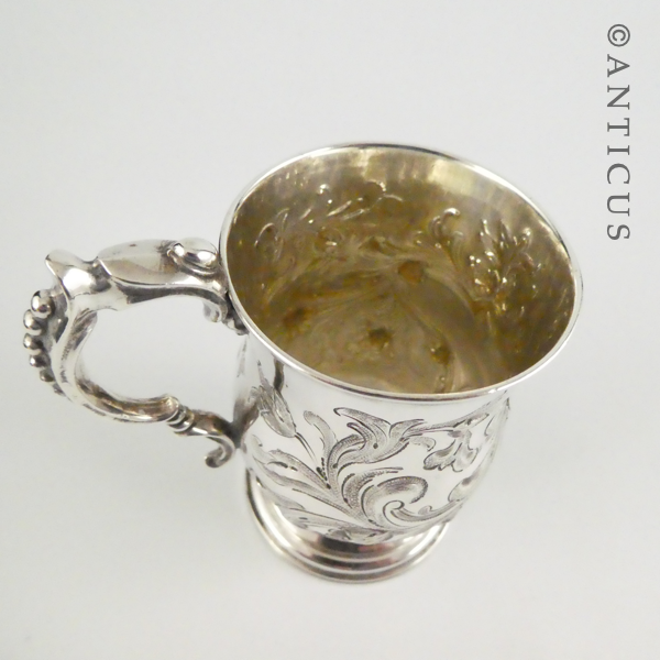 Sterling Silver Antique Christening Mug
