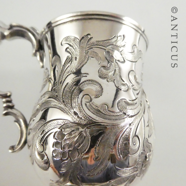 Sterling Silver Antique Christening Mug