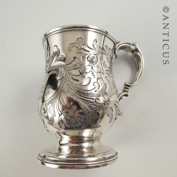 Sterling Silver Antique Christening Mug