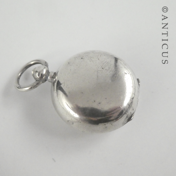 Antique Sterling Silver Sovereign Case.