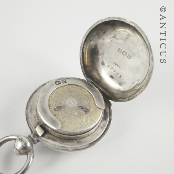 Antique Sterling Silver Sovereign Case.