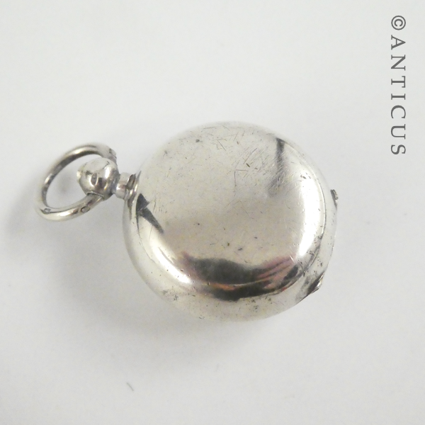 Antique Sterling Silver Sovereign Case.