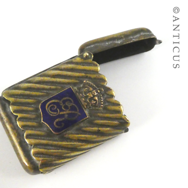 King Edward VII Souvenir Vesta Case.