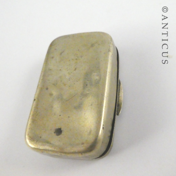 Edwardian Vesta Match Tin with Photo Compartment.