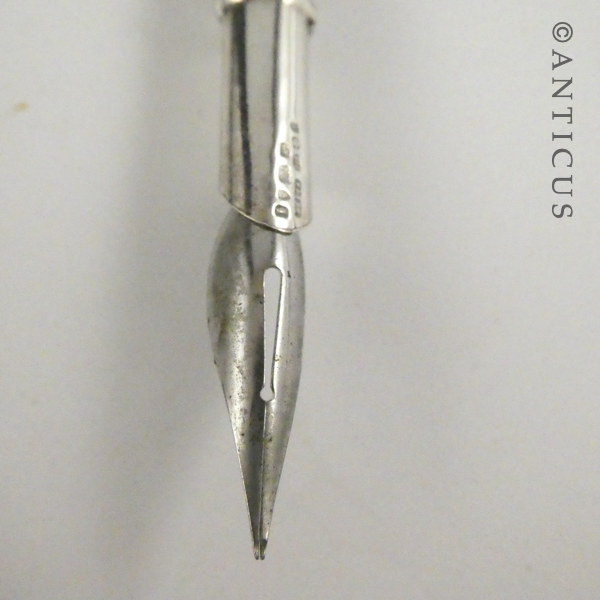 Sterling Silver Dip Pen.