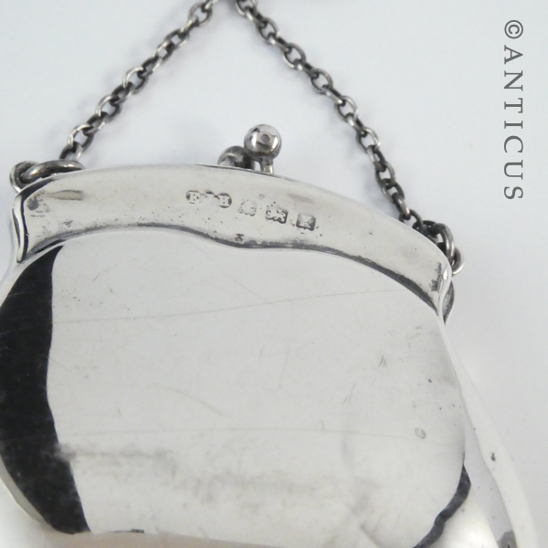Sterling Silver Small Purse, 1897.
