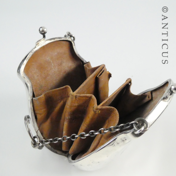 Sterling Silver Small Purse, 1897.