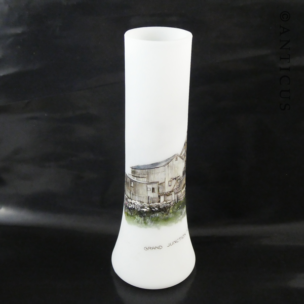 Grand Junction Mine, Waihi, Vase.