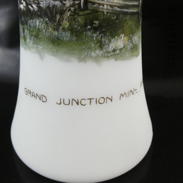 Grand Junction Mine, Waihi, Vase.