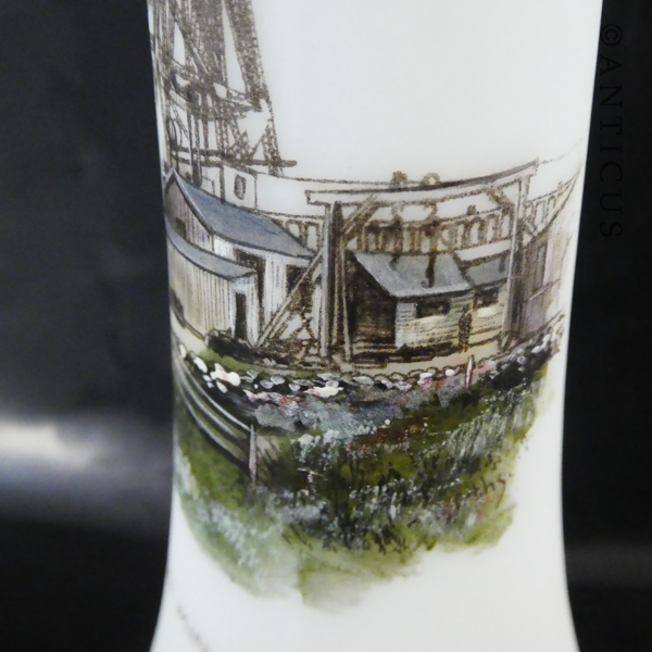 Grand Junction Mine, Waihi, Vase.