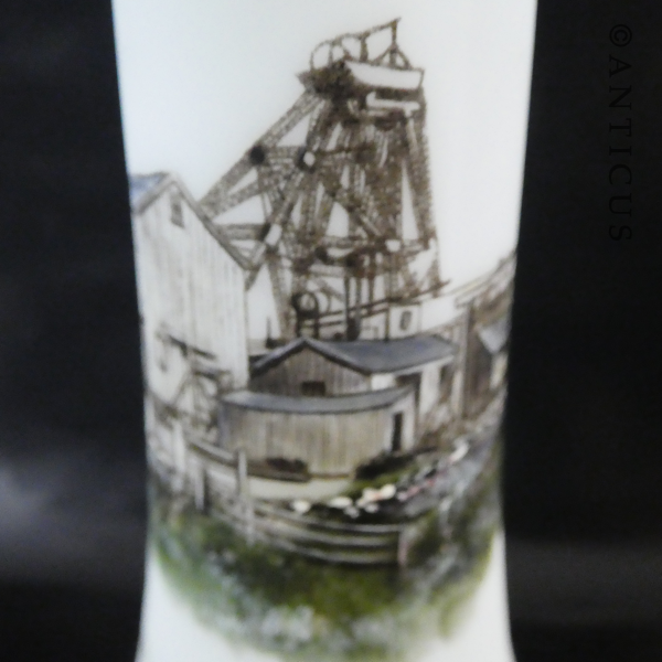 Grand Junction Mine, Waihi, Vase.