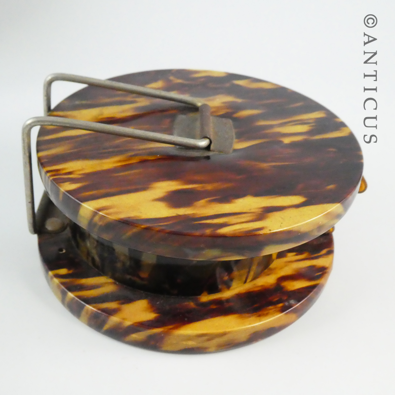 1920s Simulated Tortoiseshell Shaving Box.