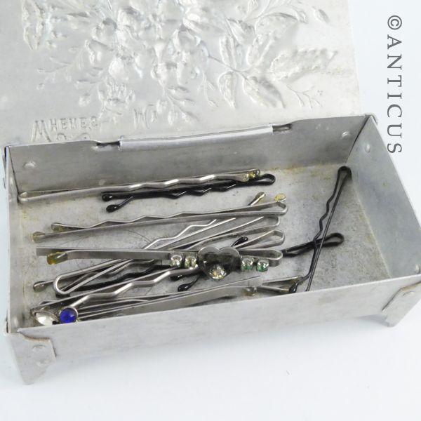 Late 19th Century Hair Clip Box.