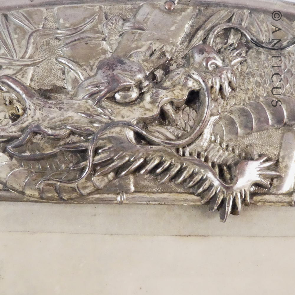 Large Antique Japanese Photo Frame.