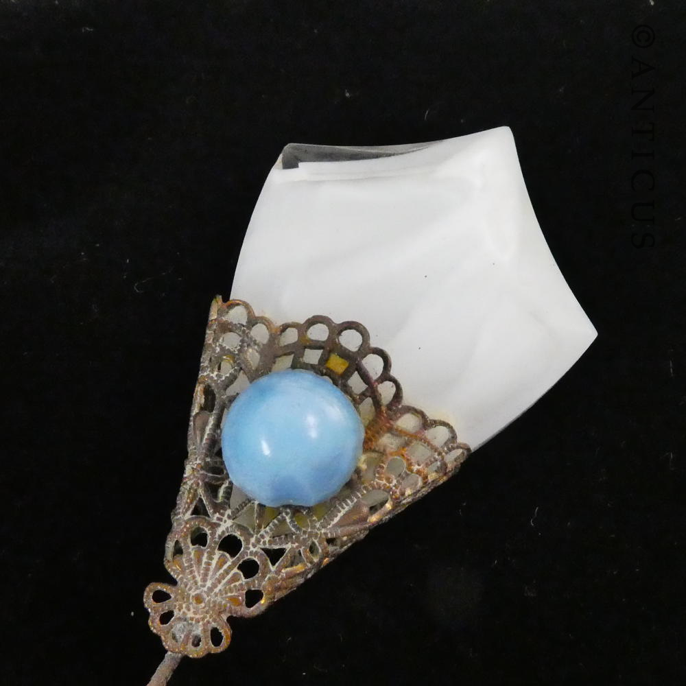 Long Hatpin with Ornate Top.
