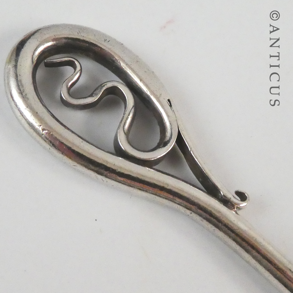Art Nouveau Large Pickle Fork.