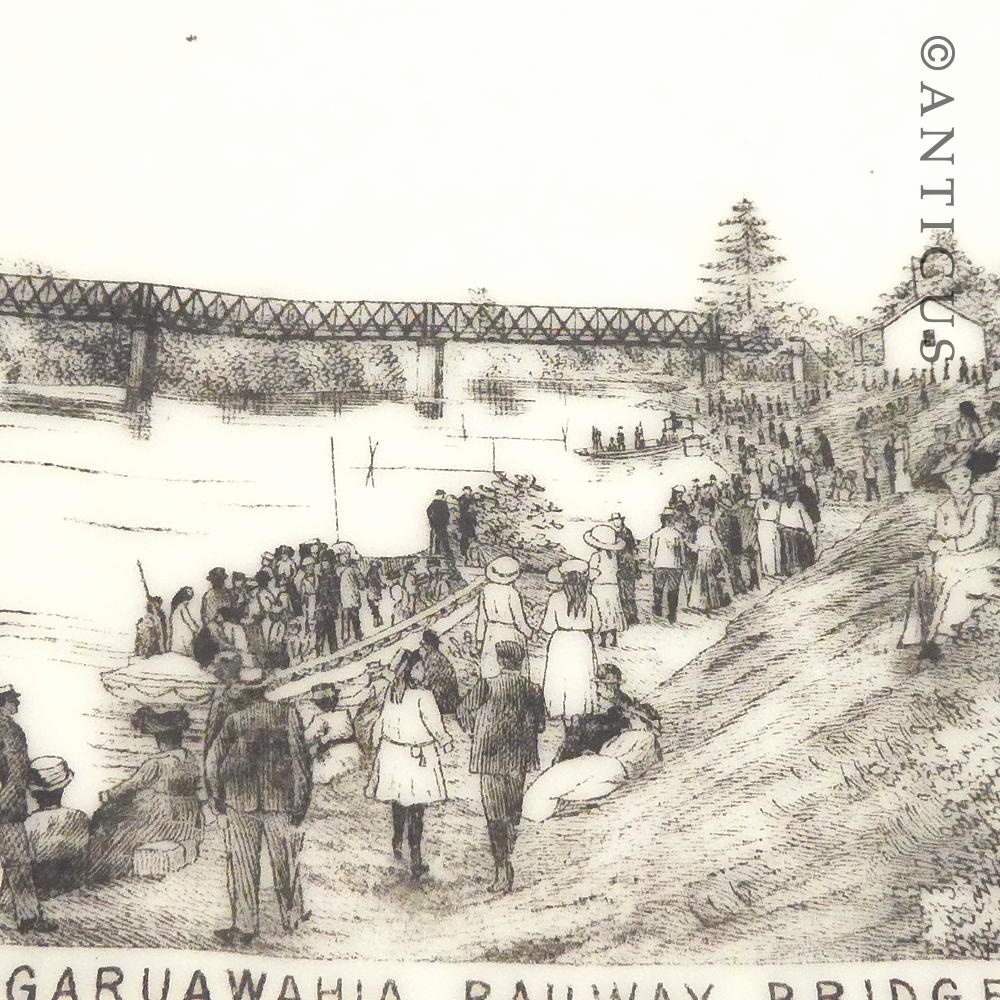 Ngaruawahia Railway Bridge Cup and Saucer.