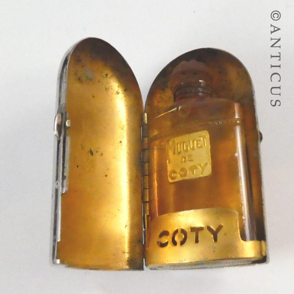 Vintage Coty Perfume Bottle in Case.