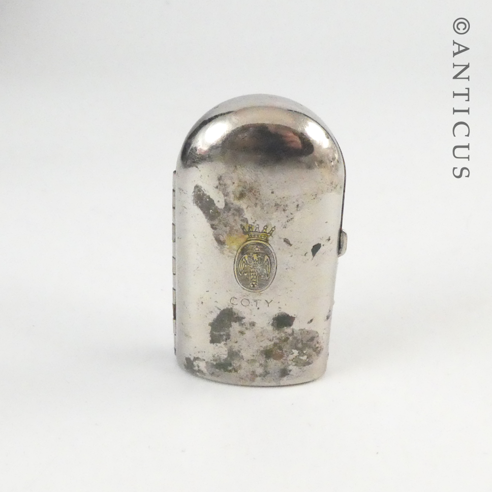 Vintage Coty Perfume Bottle in Case.