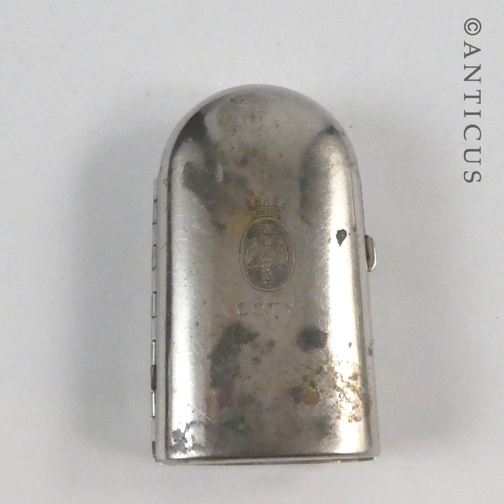 Vintage Coty Perfume Bottle in Case.