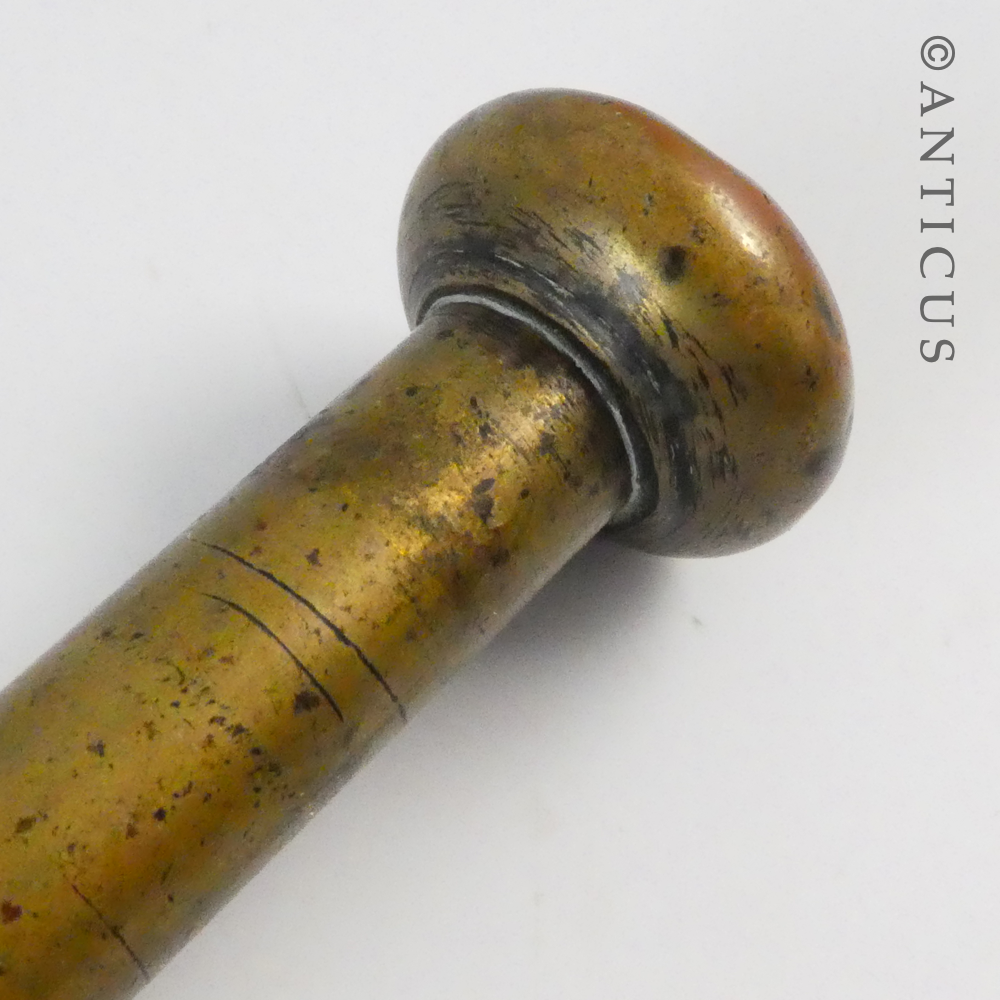 Victorian Brass Grain Sack Tester.