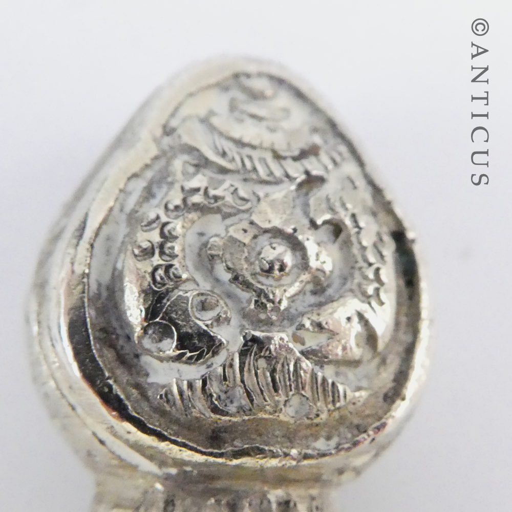 Tibetan Silver and Iron Seal.